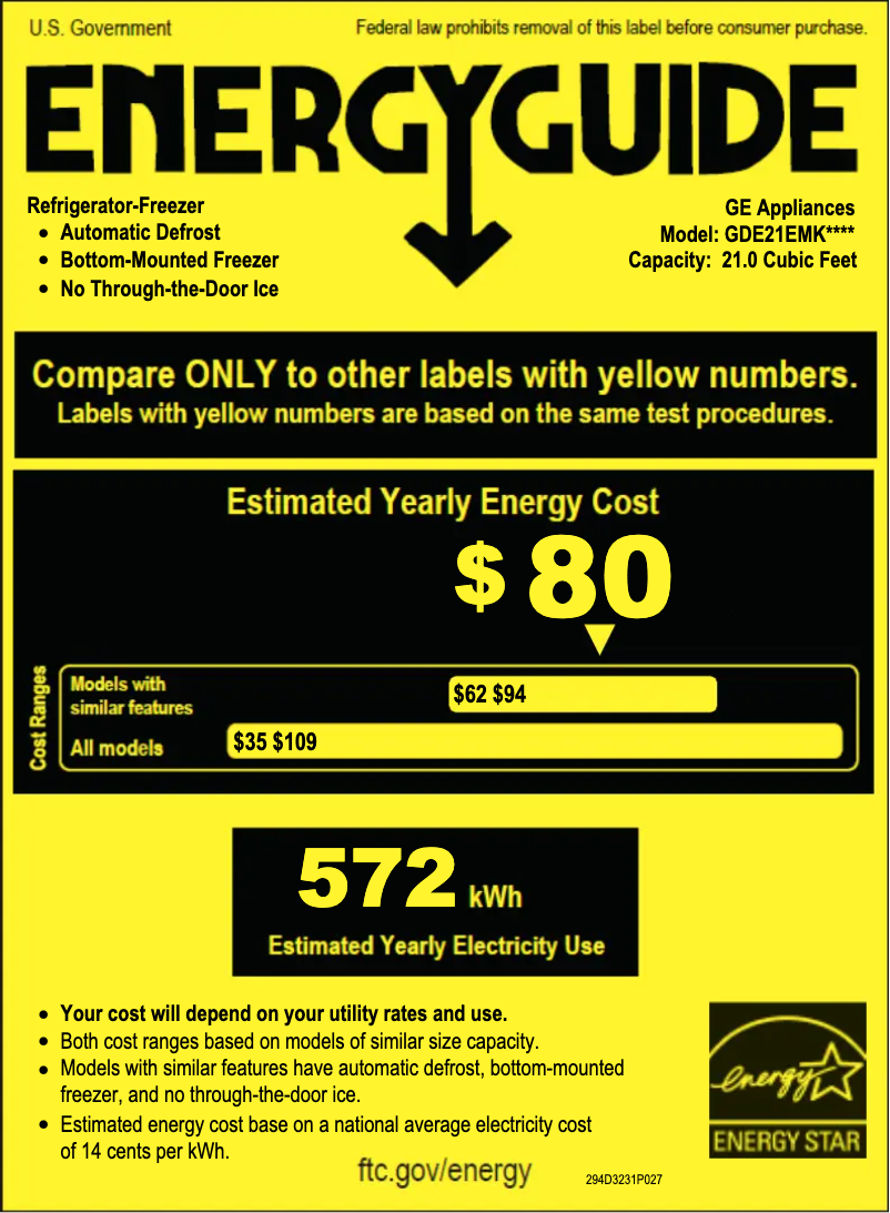 Page n°1 - Manuel d'utilisation et d'entretien GE GDE21ESKSS