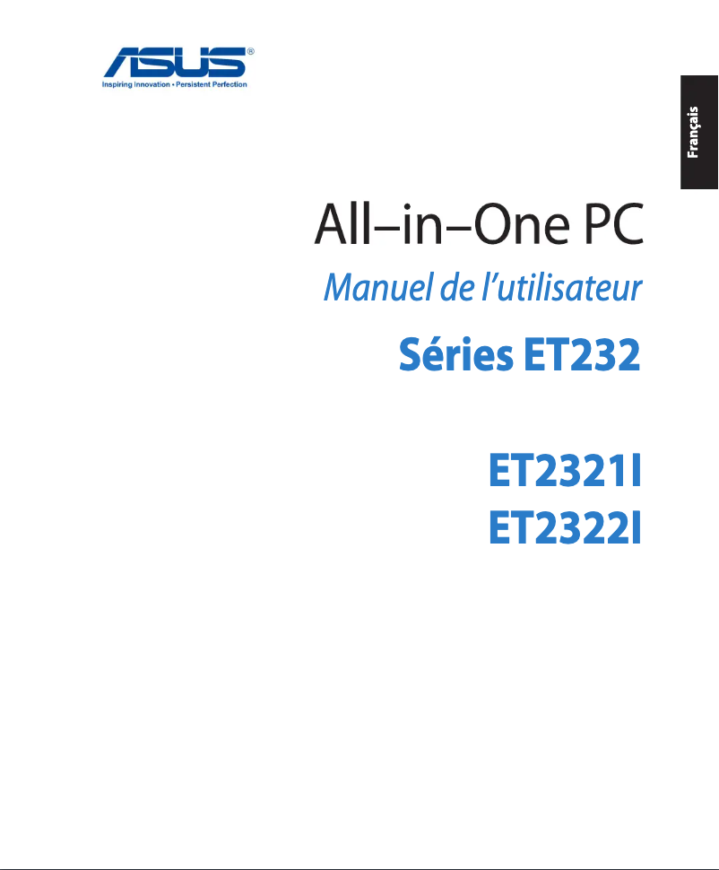 Page n°1 - Manuel utilisateur Asus ET2322IUTH