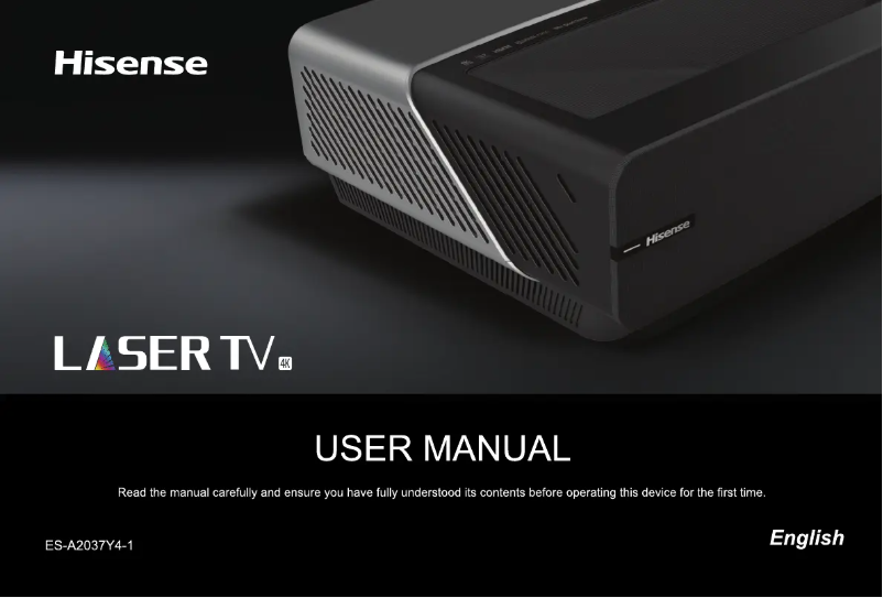 Page 1 de la notice Manuel utilisateur Hisense 88L5VG