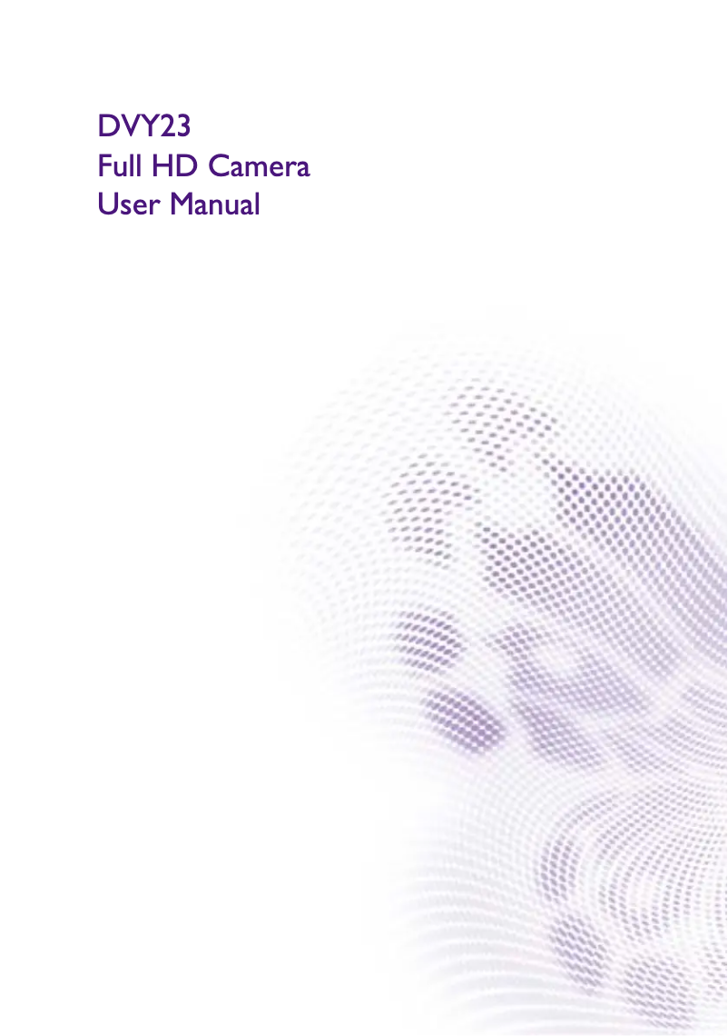 Page 1 de la notice Manuel utilisateur BenQ DVY23