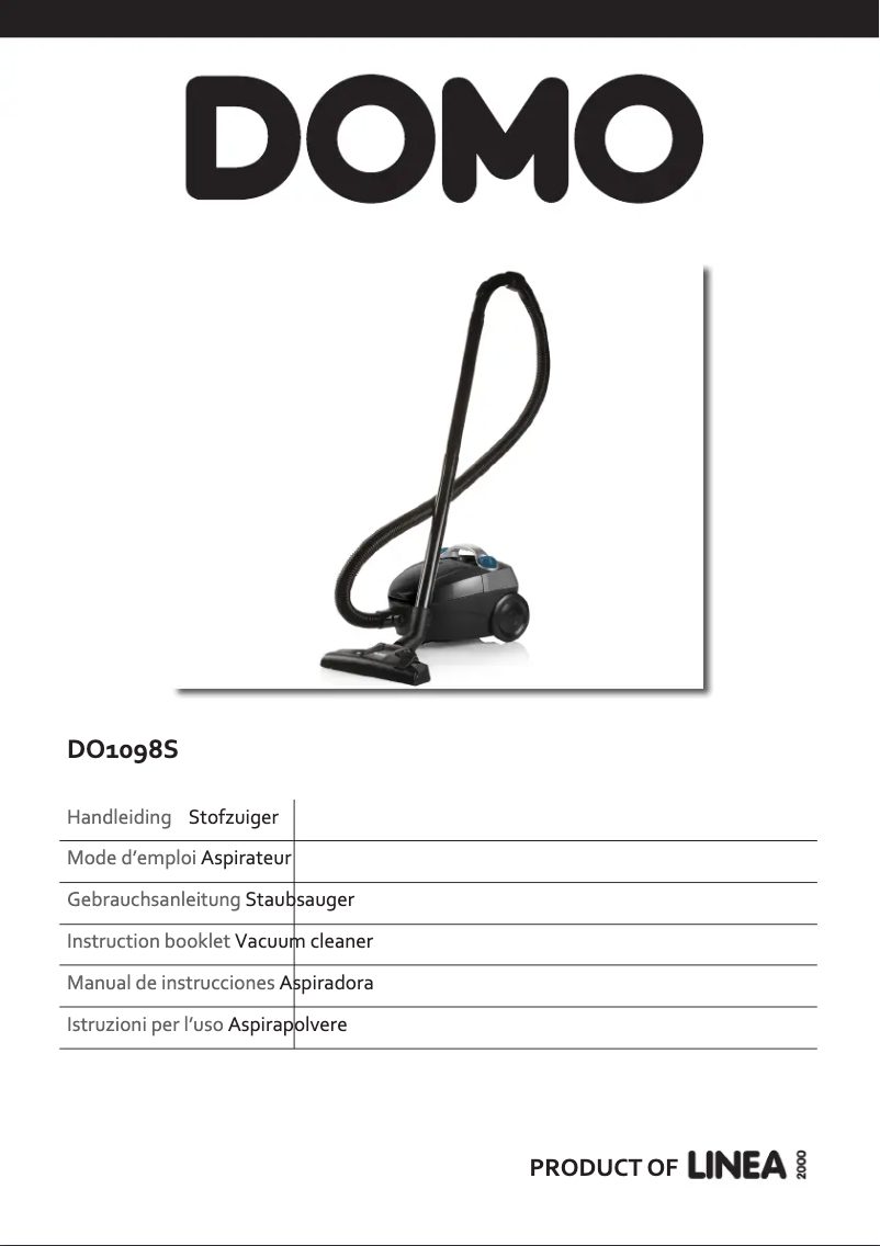 Page 1 de la notice Manuel utilisateur Domo DO1098S