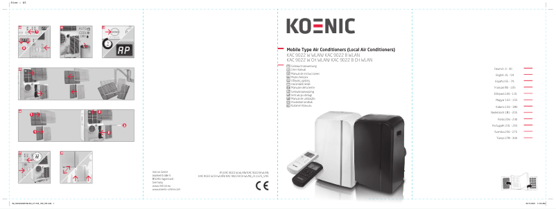 Page n°1 - Manuel utilisateur Koenic KAC 9022 B WLAN