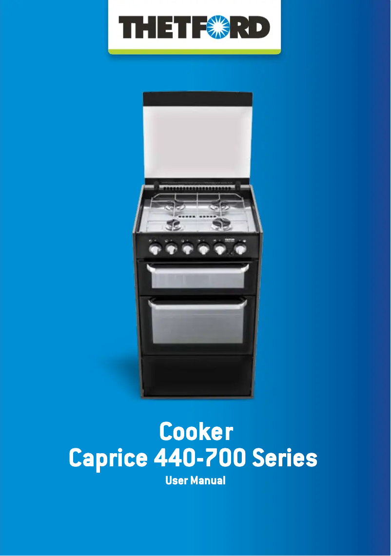 Page 1 de la notice Manuel utilisateur Thetford Caprice