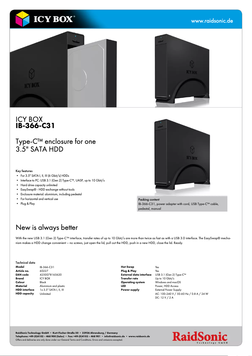 Image de la première page du manuel de l'appareil IB-366-C31