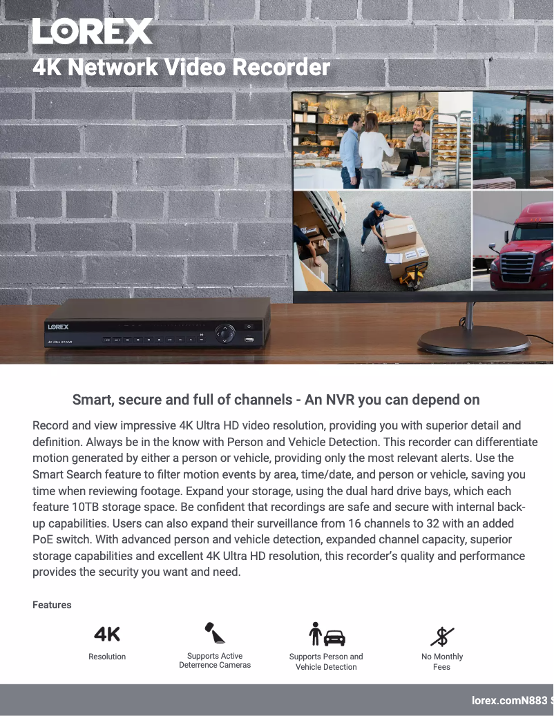 Image de la première page du manuel de l'appareil N883A64B