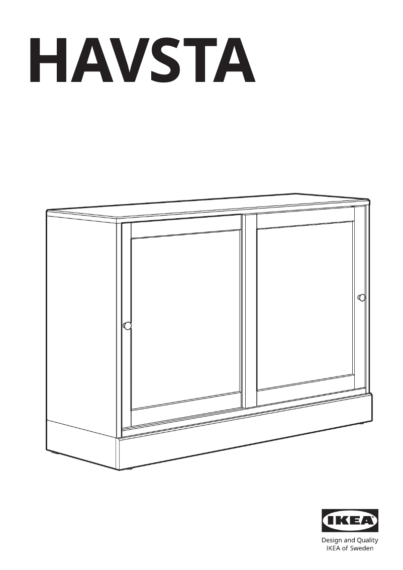 Imagen de la primera página del manual del dispositivo HAVSTA 703.910.57