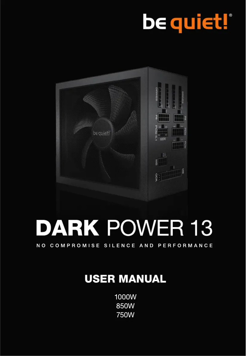 Image de la première page du manuel de l'appareil Dark Power 13
