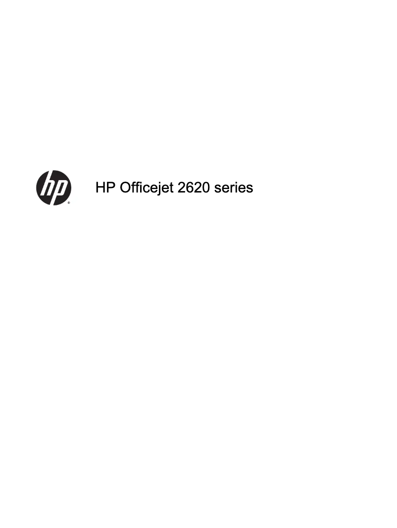 Página 1 del manual Manual de usuario HP Officejet 2620