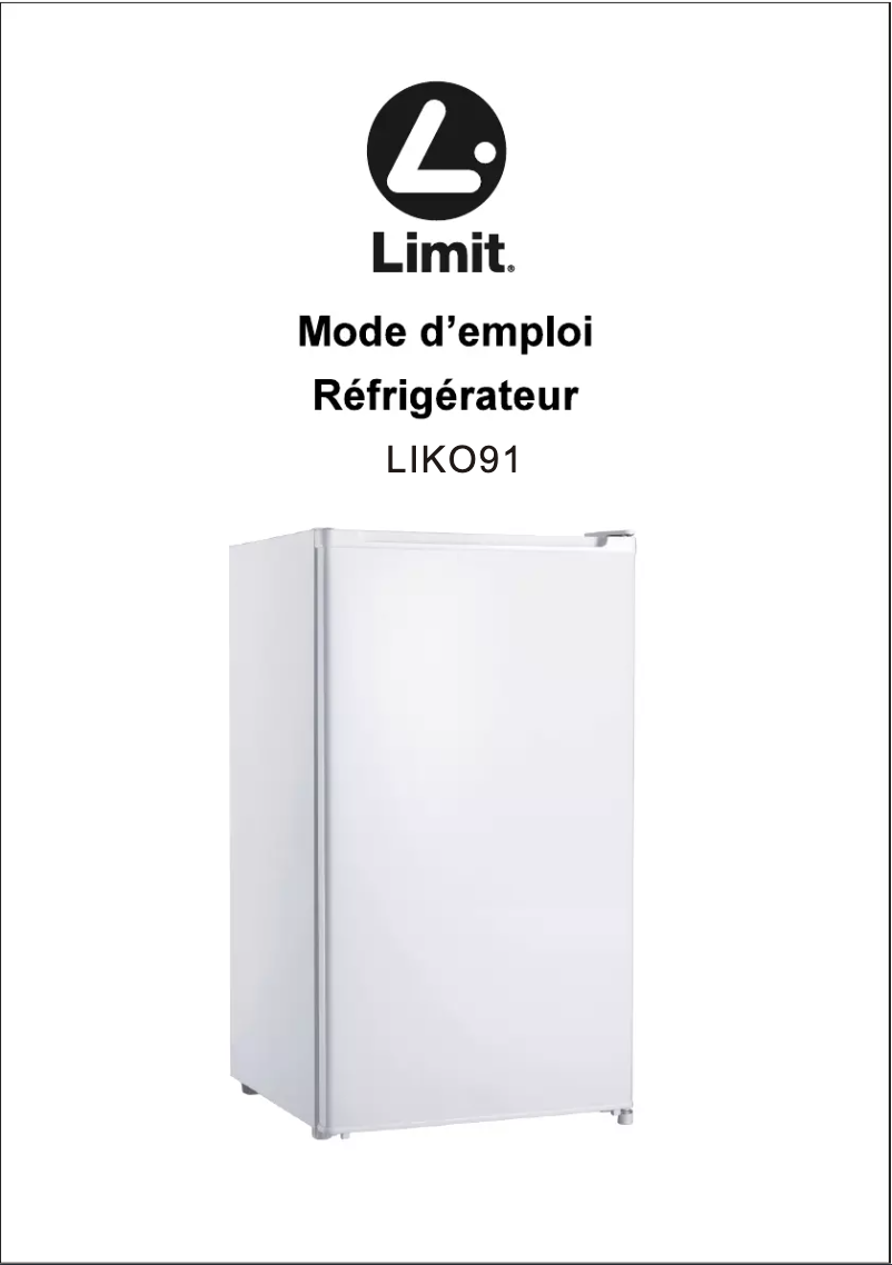 Page 1 de la notice Manuel utilisateur Limit LIKO91
