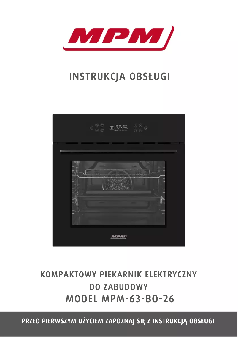 Page 1 de la notice Manuel utilisateur MPM MPM-63-BO-26