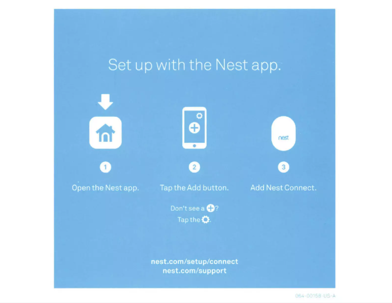 Page 1 de la notice Manuel utilisateur Nest Connect