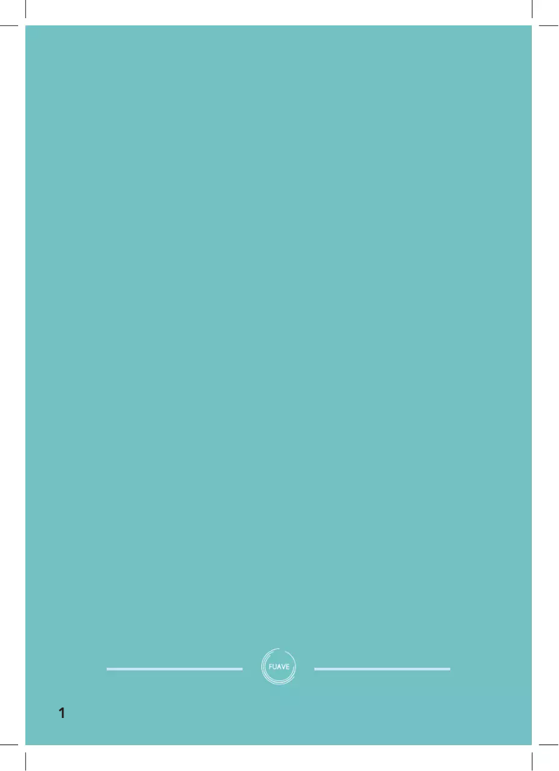 Page 1 de la notice Manuel utilisateur Fuave SV3010