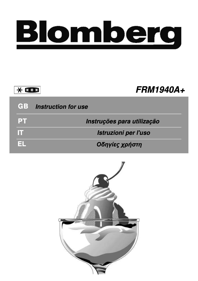 Image de la première page du manuel de l'appareil FRM 1940 A+