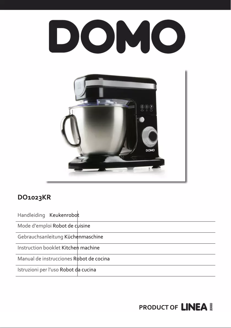 Page 1 de la notice Manuel utilisateur Domo DO1023KR