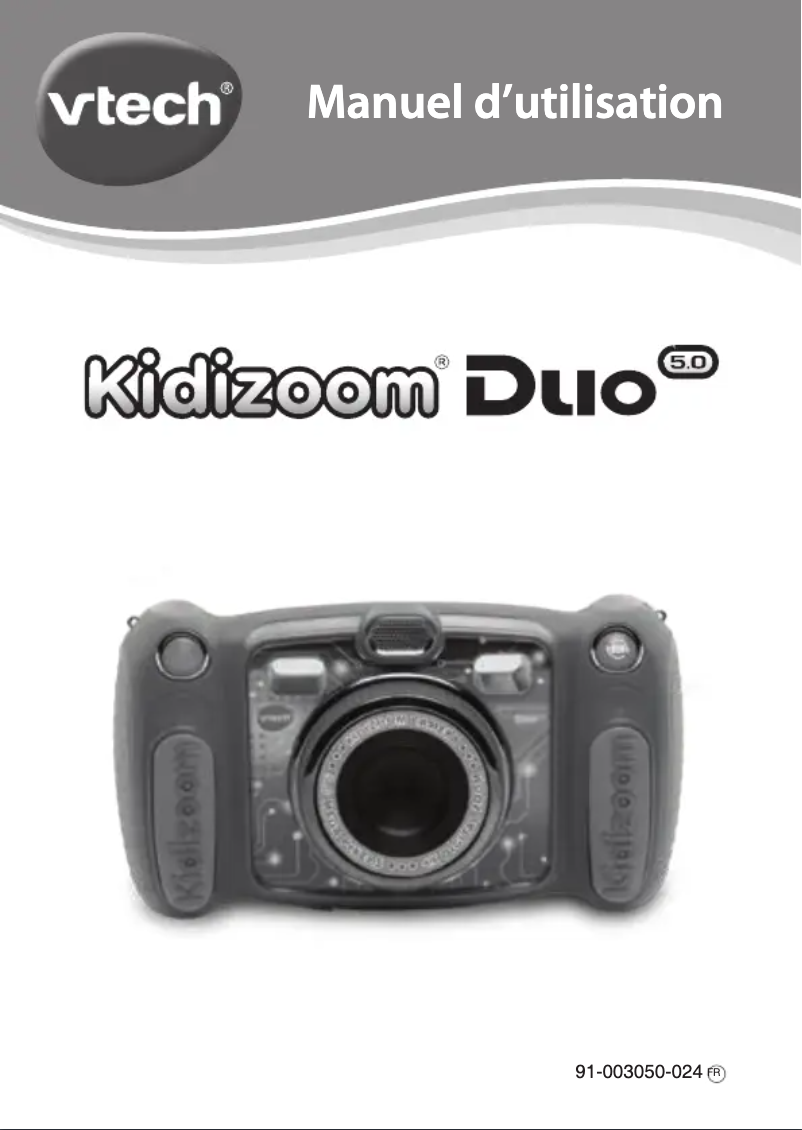 Image de la première page du manuel de l'appareil Kidizoom Duo 5.0