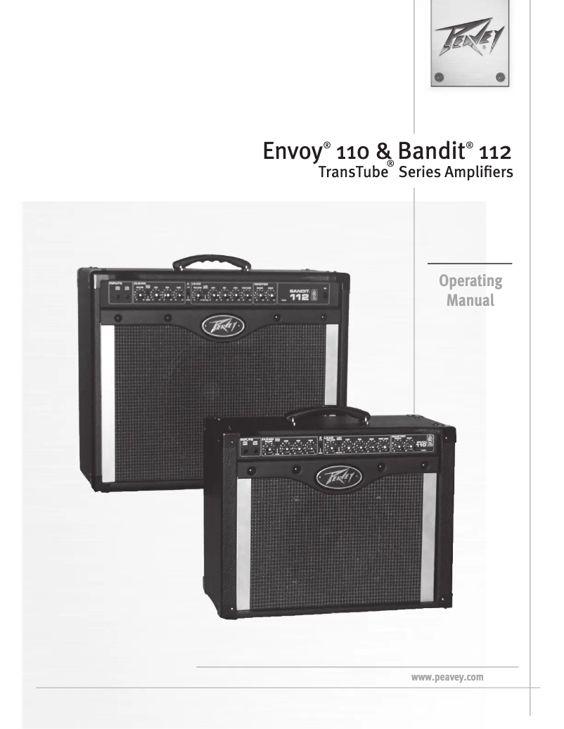 Image de la première page du manuel de l'appareil Bandit 112