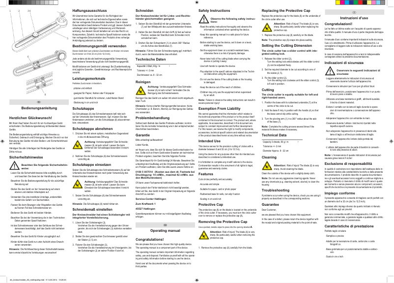 Página 1 del manual Manual de usuario Olympia CTR 320