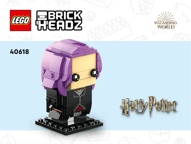 Image de la première page du manuel de l'appareil Brickheadz 40618