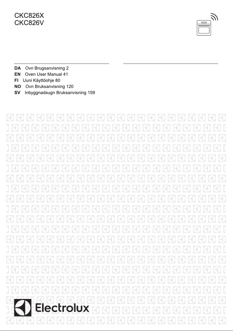 Página 1 del manual Ficha técnica Electrolux CKC826X