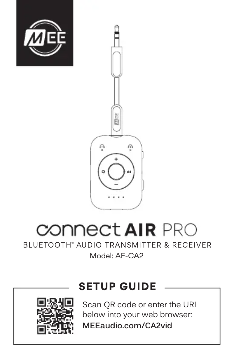 Page n°1 - Manuel utilisateur MEE audio Connect Air