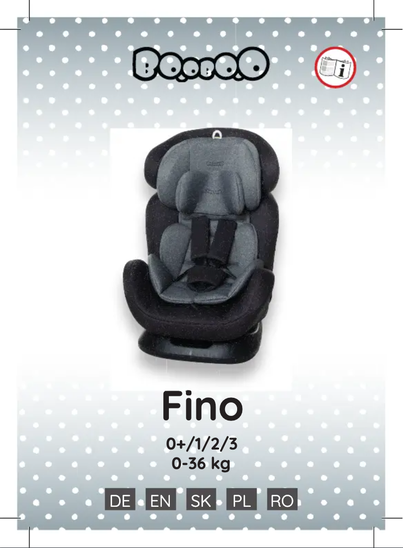 Image de la première page du manuel de l'appareil Fino