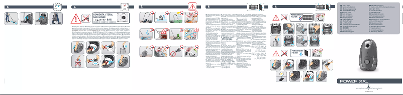 Página 1 del manual Manual de usuario Rowenta Power XXL RO3142