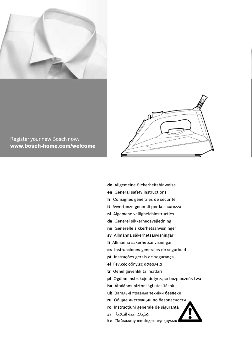 Página 1 del manual Manual de usuario Bosch Sensixx'x DA50 Secure TDA5030110