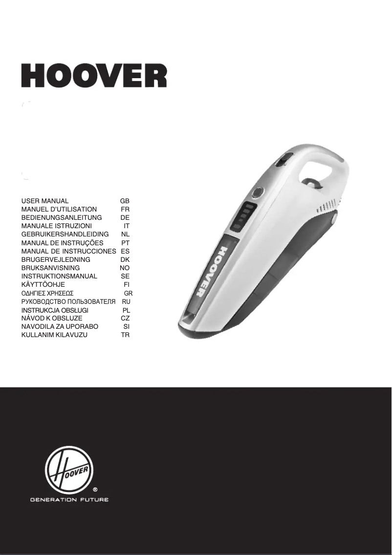 Page 1 de la notice Mode d'emploi Hoover SM156DPN4 011