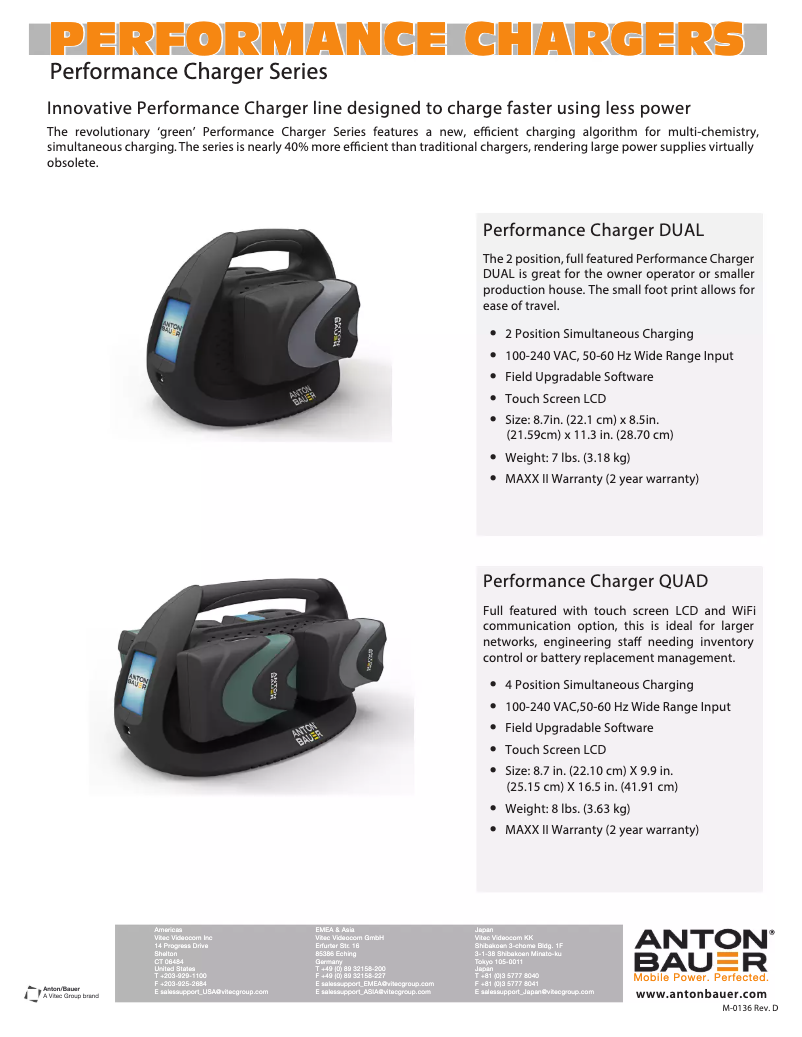 Página 1 del manual Manual de usuario Anton/Bauer POWERTAP EXTENSION