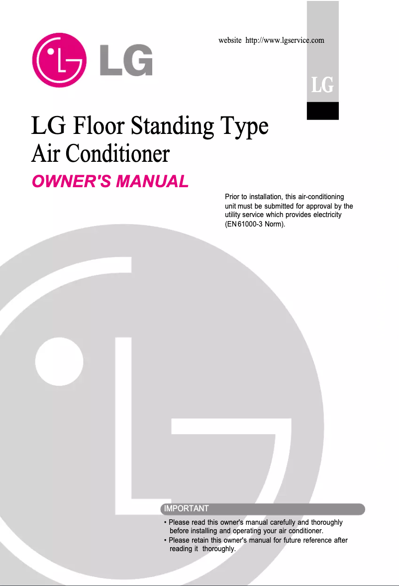 Page 1 de la notice Manuel utilisateur LG LPNC488TLC1