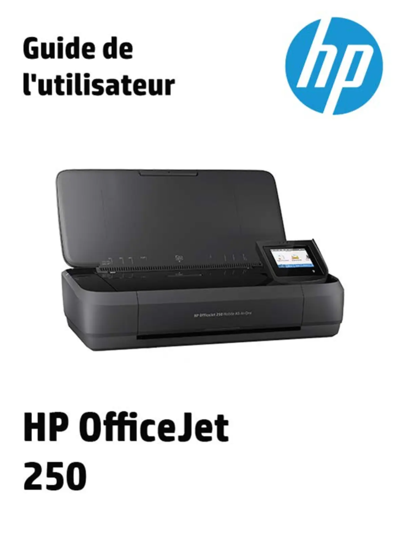 Page 1 de la notice Manuel utilisateur HP OfficeJet 250 Mobile