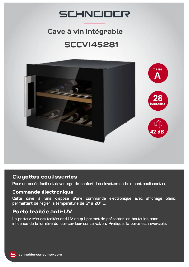 Image de la première page du manuel de l'appareil SCCVI45281