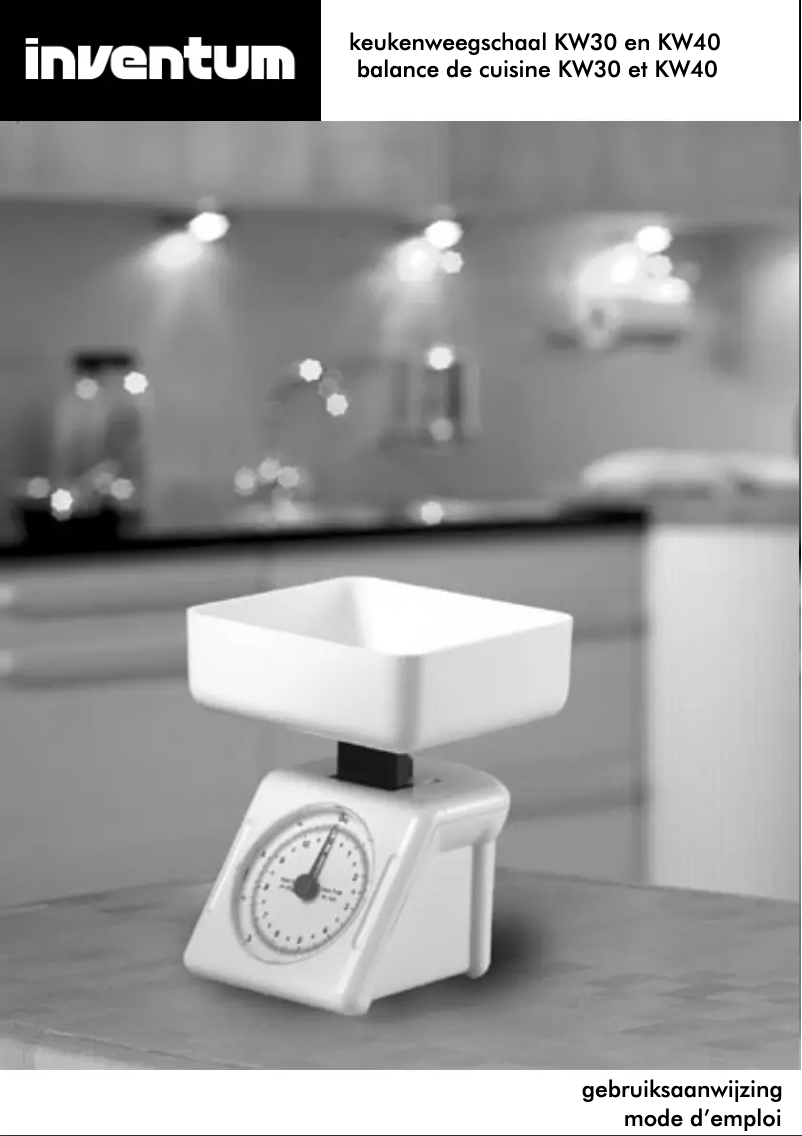 Page 1 de la notice Manuel utilisateur Inventum KW30