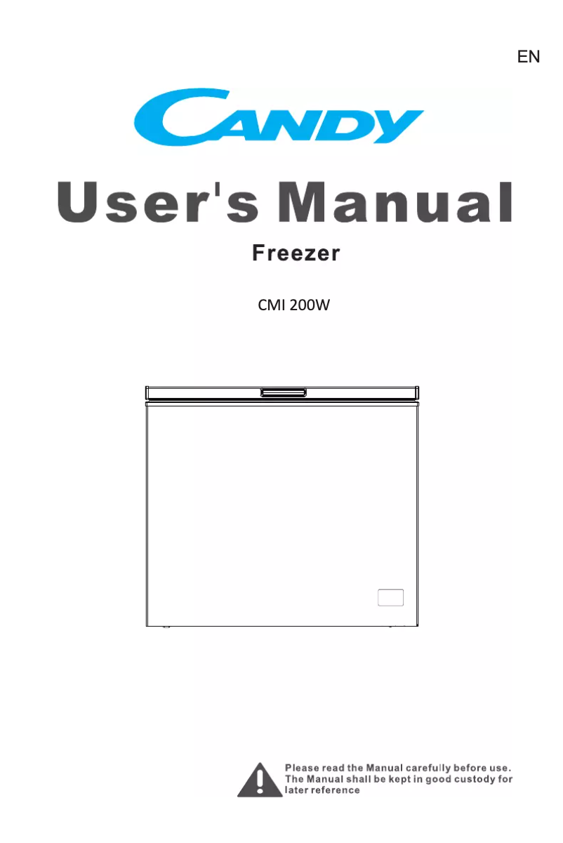 Page 1 de la notice Manuel utilisateur Candy CMI 200W