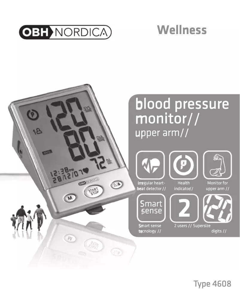 Image de la première page du manuel de l'appareil Wellness 4608