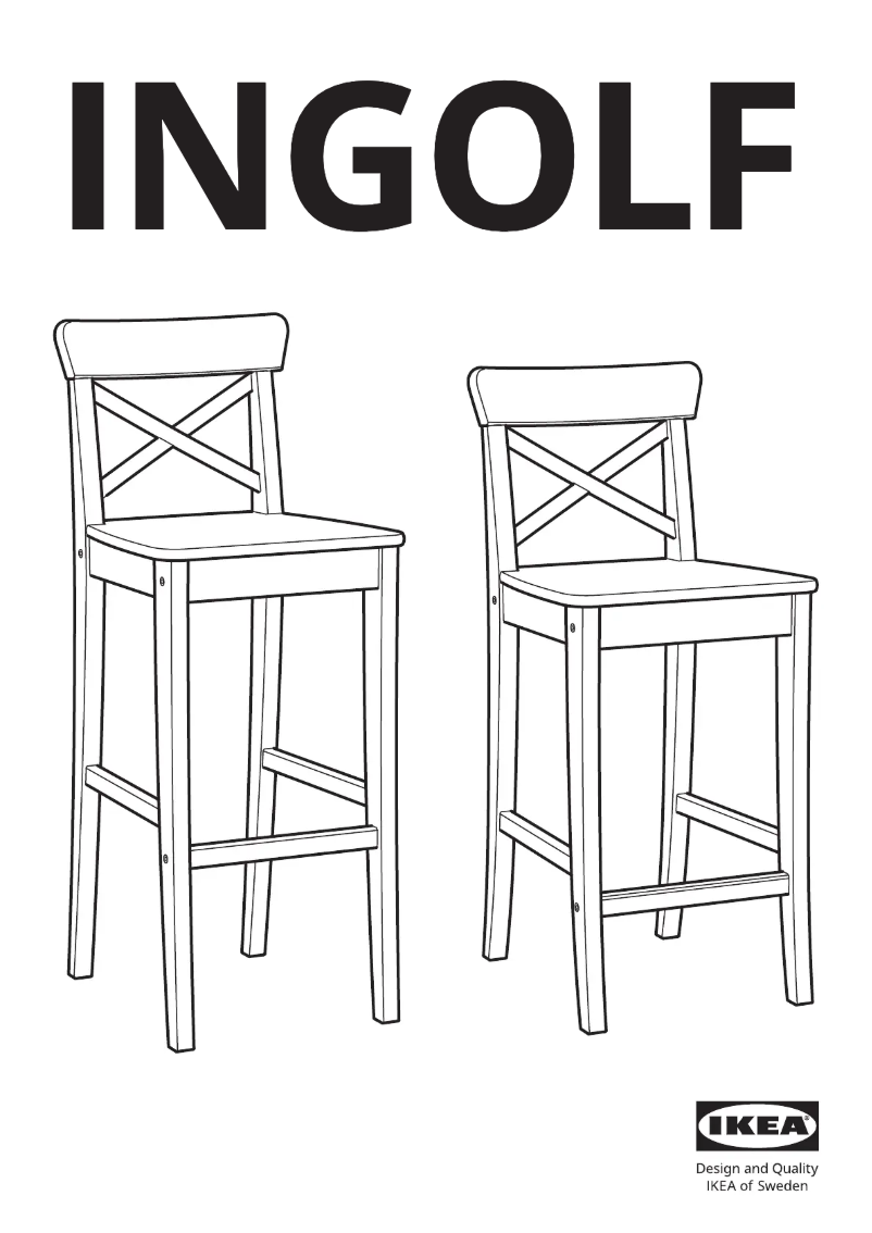 Page 1 de la notice Manuel utilisateur Ikea INGOLF 402.485.13