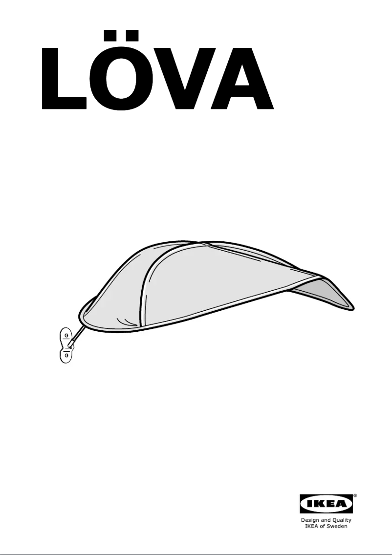 Page 1 de la notice Manuel utilisateur Ikea LÖVA