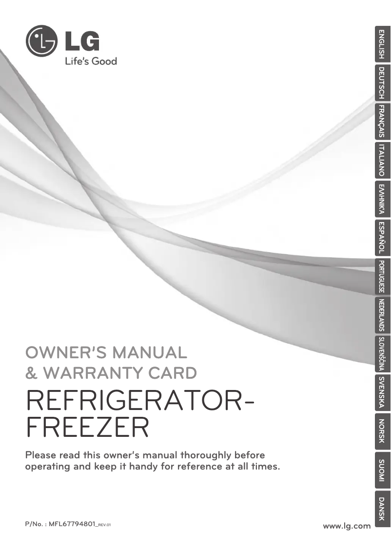 Página 1 del manual Manual de usuario LG GBB539PVQWB
