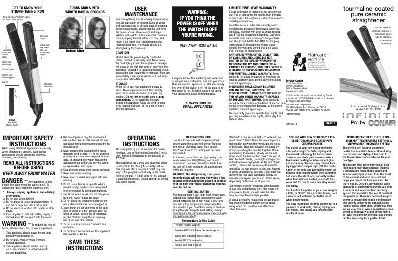 Image de la première page du manuel de l'appareil CS31N