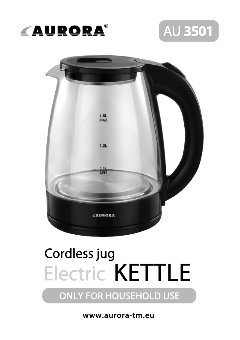 Page 1 de la notice Manuel utilisateur Aurora AU 3501