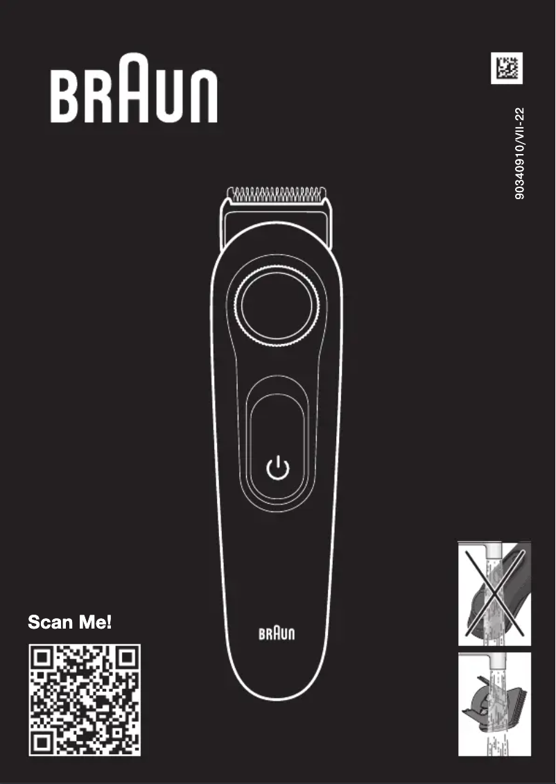 Page n°1 - Manuel utilisateur Braun BT3421