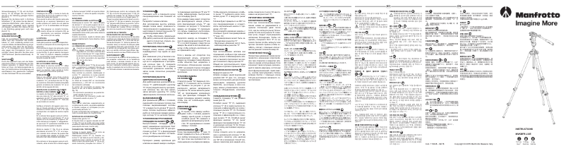 Page n°1 - Manuel utilisateur Manfrotto Befree Live