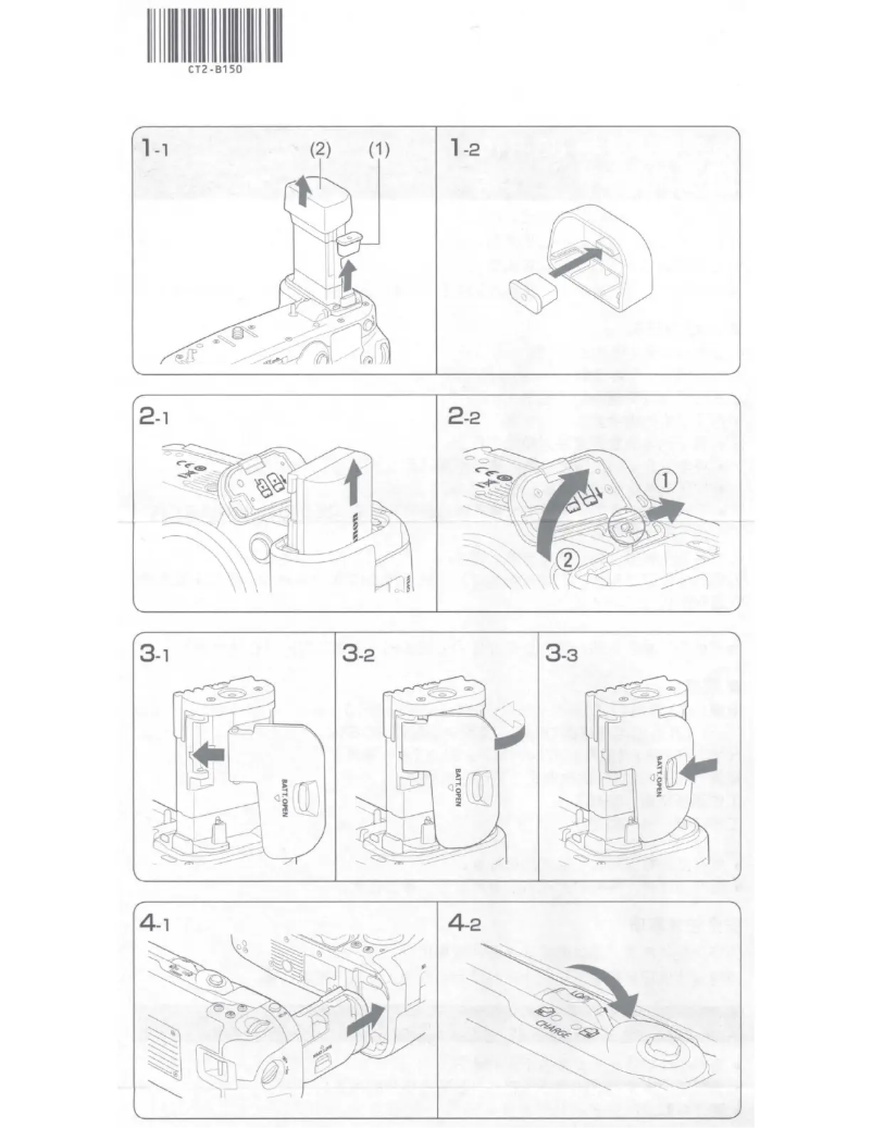 Page 1 de la notice Manuel utilisateur Canon BG-R10