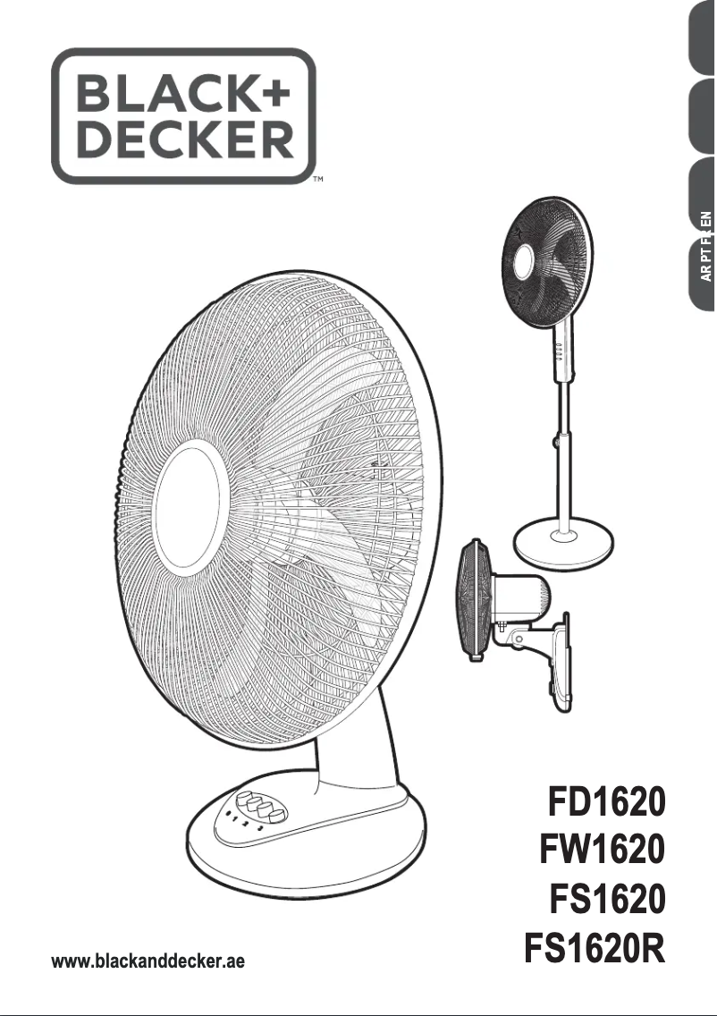 Page 1 de la notice Manuel utilisateur Black & Decker FW1620