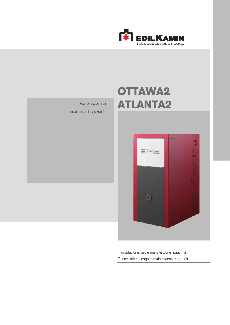 Image de la première page du manuel de l'appareil OTTAWA2