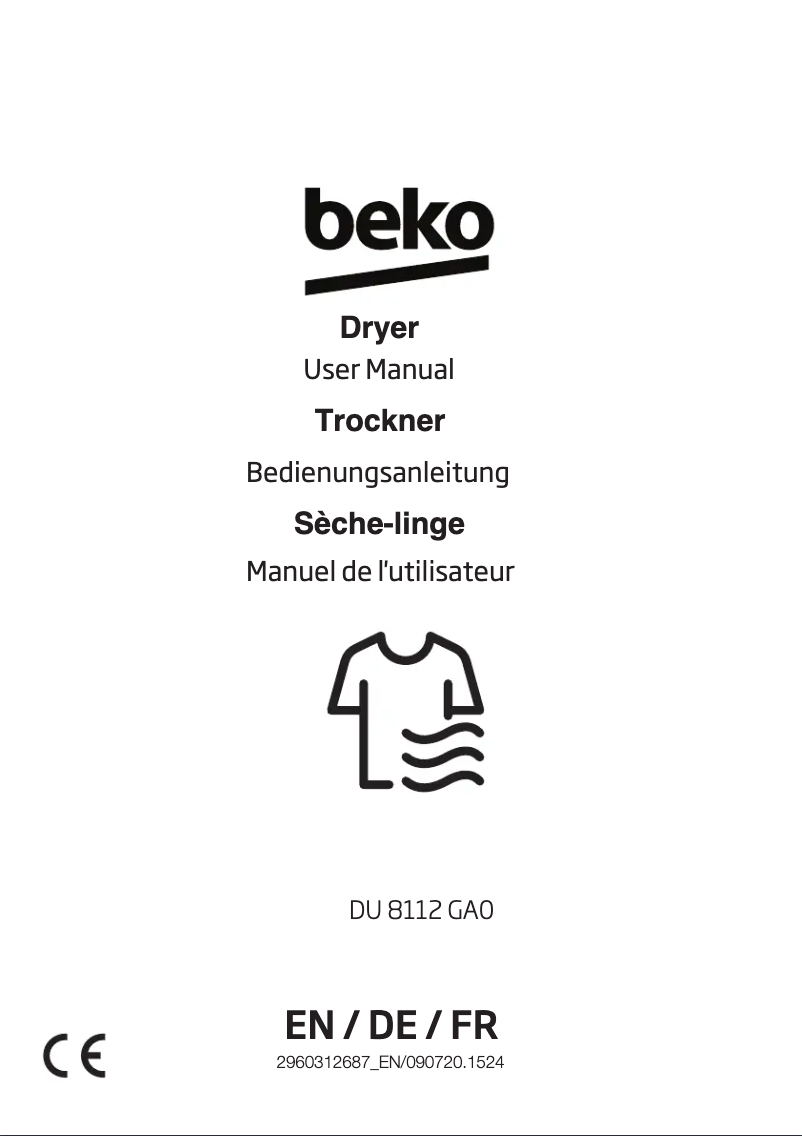 Image de la première page du manuel de l'appareil DU 8112 GA0