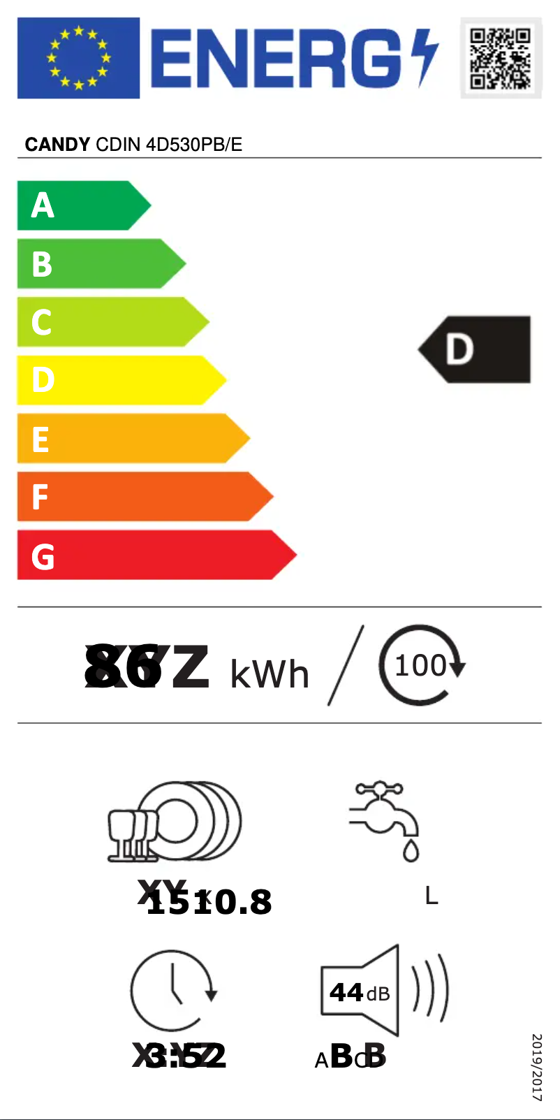 Image de la première page du manuel de l'appareil CDIN 4D530PB