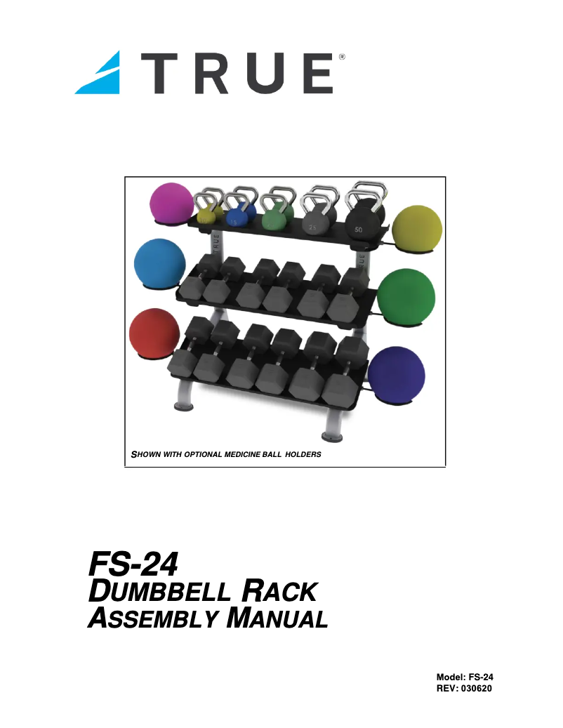 Page n°1 - Manuel utilisateur True FS-24
