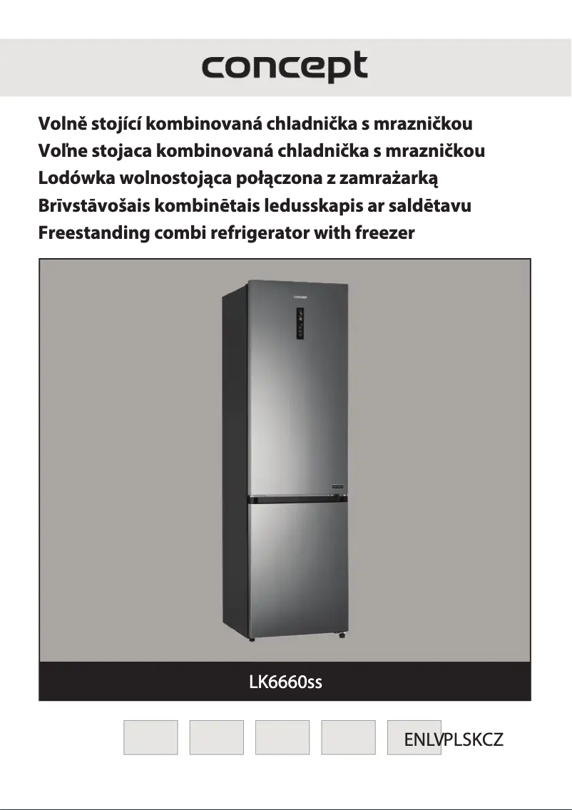 Image de la première page du manuel de l'appareil LK6660SS