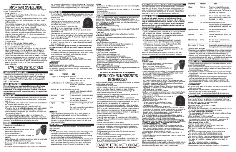 Page 1 de la notice Manuel utilisateur Black & Decker MX3200B